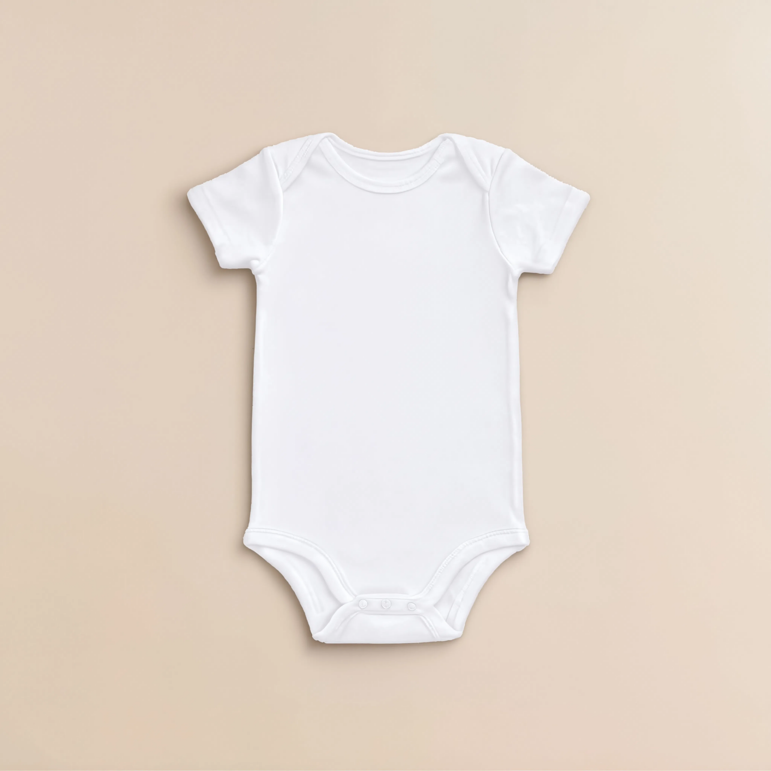Bodysuit - White Baby Infant Romper - White - Image 1