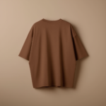 Drop Shoulder - Brown - Image 2