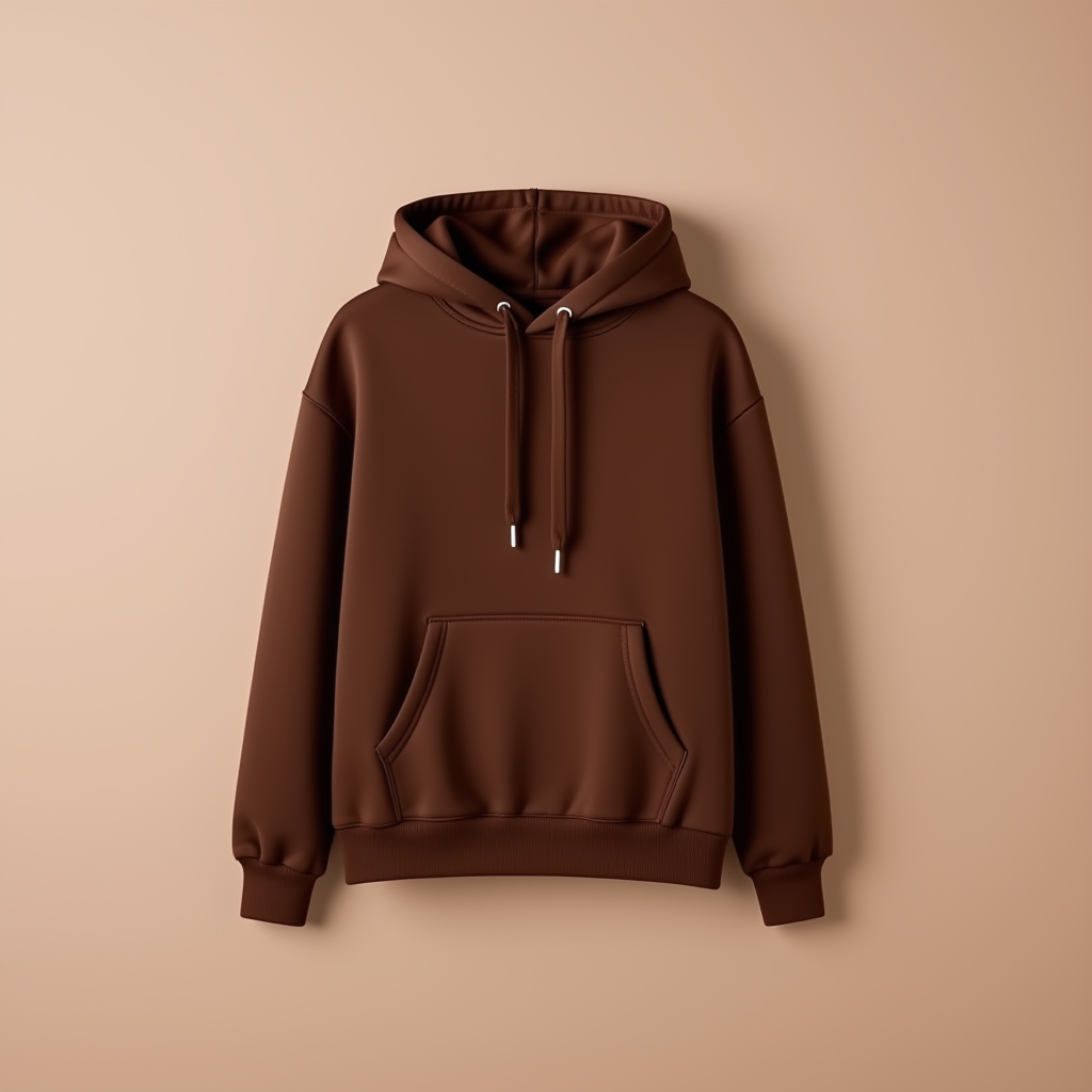 Hoodie Brown Hoodie - Brown - Image 1