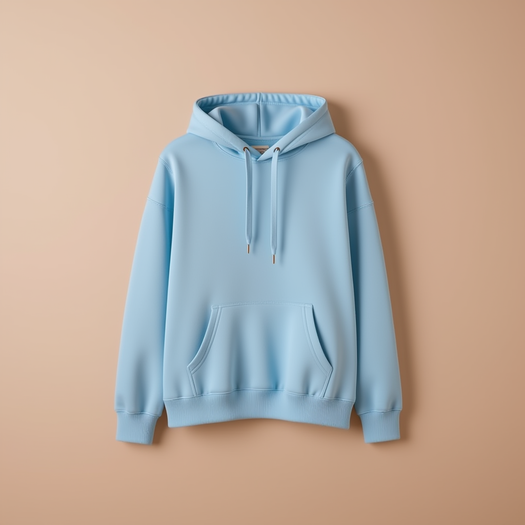 Hoodie Sky Blue Women Hoodie - Sky Blue - Image 1