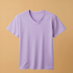 Women V Neck Half Sleeve - Lavender
