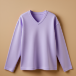 V Neck Full Sleeve - Lavender