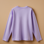 V Neck Full Sleeve - Lavender - Image 2