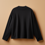Round Neck Full Sleeve - Black - Image 2