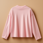 Round Neck Full Sleeve - Pink - Image 2