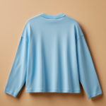 Round Neck Full Sleeve - Sky Blue - Image 2