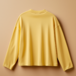 Round Neck Full Sleeve - Yellow - Image 2