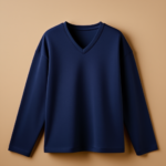 V Neck Full Sleeve - Navy