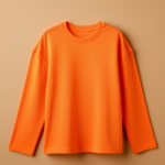 Round Neck Full Sleeve - Orange