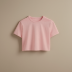 Women Crop Tee - Pink
