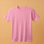 Kids Round Neck Half Sleeve - Pink