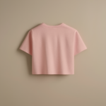 Women Crop Tee - Pink - Image 2