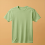 Kids Round Neck Half Sleeve - Pistagreen