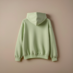 Hoodie With Zipper - Pista Green - Image 2