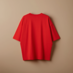 Drop Shoulder - Red - Image 2