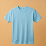 Kids Round Neck Half Sleeve - Skyblue