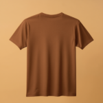 Kids Round Neck Half Sleeve - Brown - Image 2