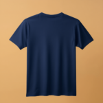 Kids Round Neck Half Sleeve - Navy - Image 2