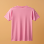 Women Round Neck Half Sleeve - Pink - Image 2