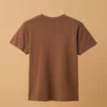 V Neck Half Sleeve - Brown - Image 2