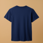 V Neck Half Sleeve -Navy - Image 2