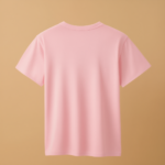 Women V Neck Half Sleeve -Pink - Image 2