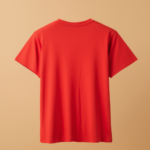 V Neck Half Sleeve - Red - Image 2