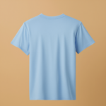 Women V Neck Half Sleeve -Sky Blue - Image 2