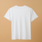 Kids V Neck Half Sleeve - White - Image 2