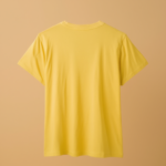 Kids V Neck Half Sleeve - Yellow - Image 2