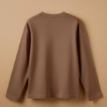 V Neck Full Sleeve - Brown - Image 2