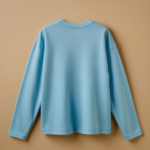 V Neck Full Sleeve - Sky Blue - Image 2