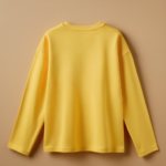 Women V Neck Full Sleeve - Yellow - Image 2