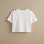 Women Crop Tee - White - Image 2