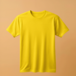 Round Neck Half Sleeve - Yellow