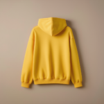 Women Hoodie With Zipper - Yellow - Image 2