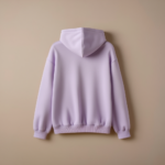 Women Hoodie With Zipper - Lavender - Image 2
