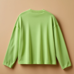 Kids Round Neck Full Sleeve – Kiwi Green - Image 2